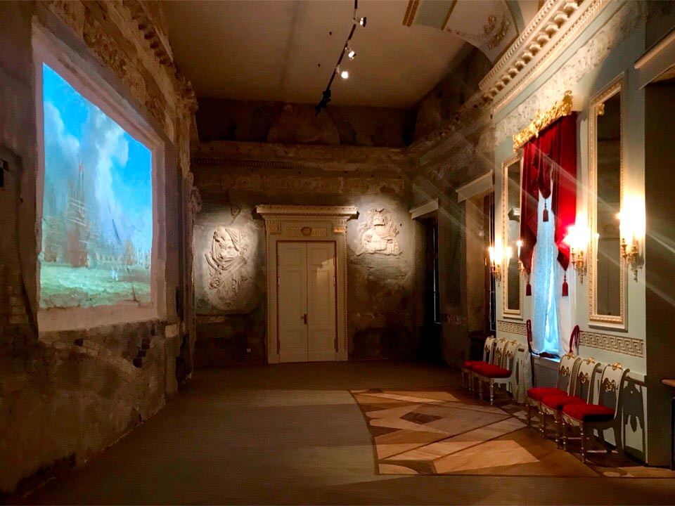 Чесменская галерея Гатчинского дворца, реставрация