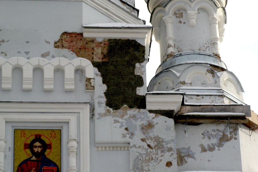 Реставрация собора Владимирской иконы Божией Матери в Кронштадте