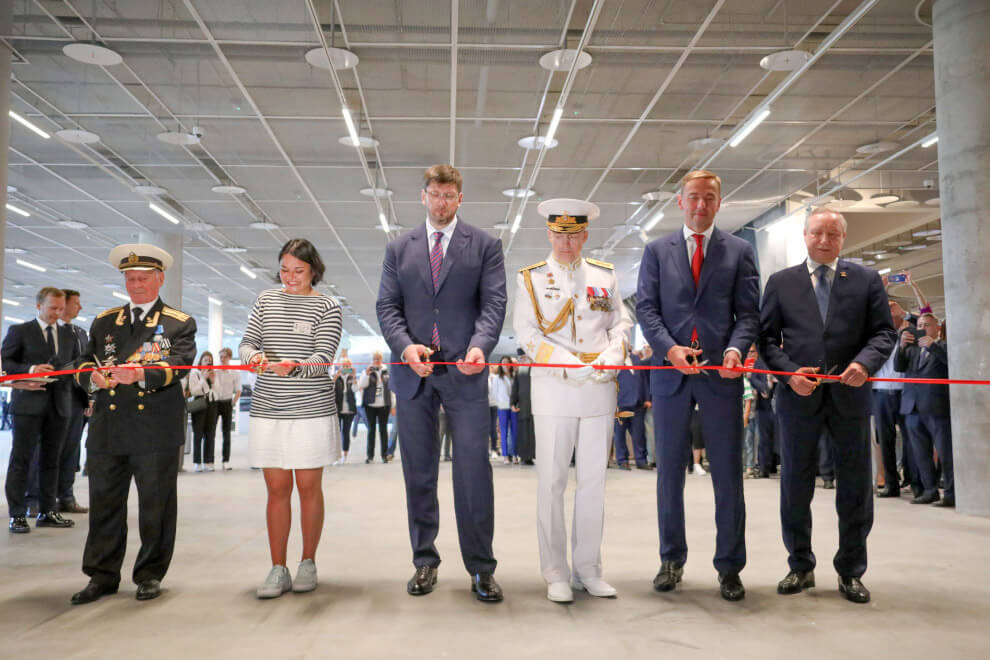 Торжественное открытие Музея военно-морской славы России в Кронштадте
