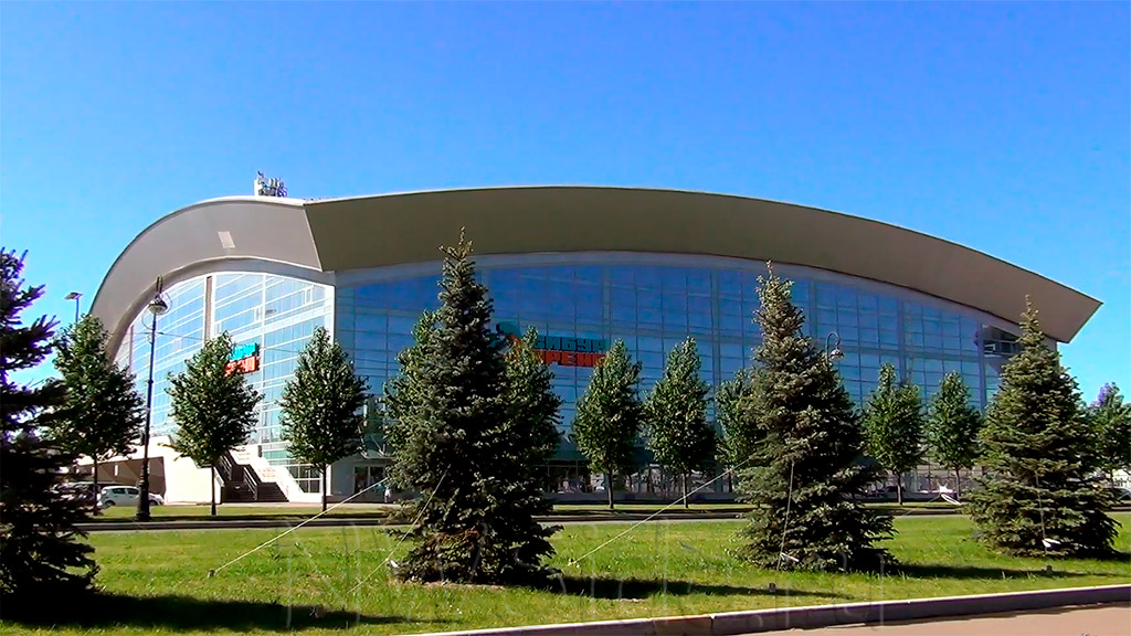 Спортивный комплекс Сибур-Арена в Приморском парке Победы