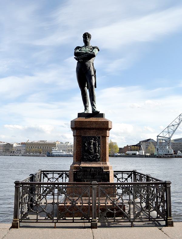 Памятник великому русскому мореплавателю И.Ф.Крузенштерну