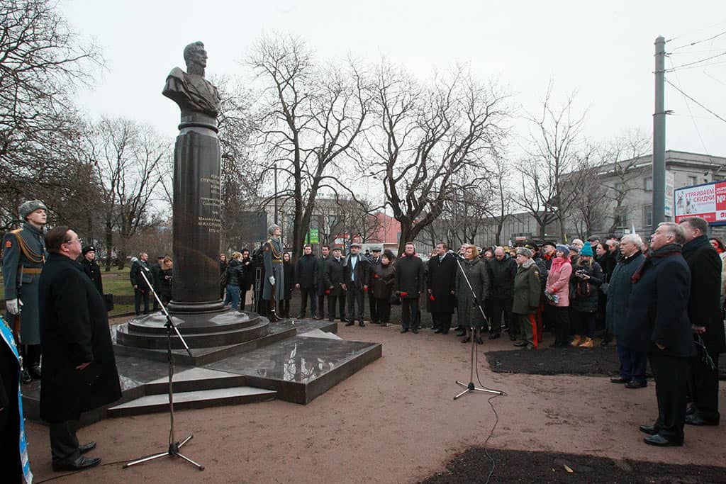 Открытие памятника М.А.Милорадовичу в Санкт-Петербурге