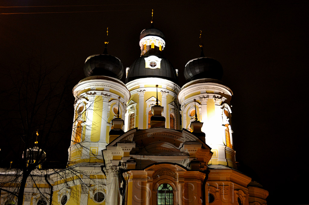 Черные купола Владимирского собора