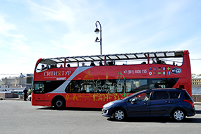 Экскурсии на автобусах Сити Тур в Санкт-Петербурге